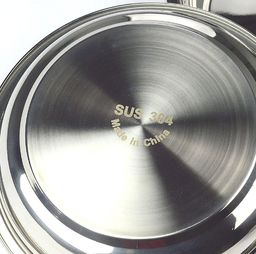 304不锈钢圆盘 14-26cm加厚边加深设计，实用与美观的完美融合